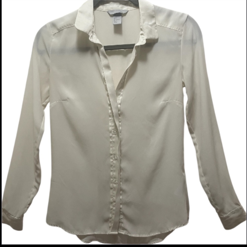 H&M Cream Blouse